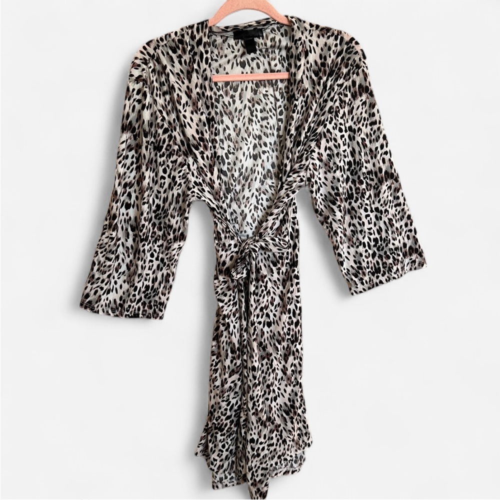 Leopard Dream Robe – René Rofé Soft Nightwear